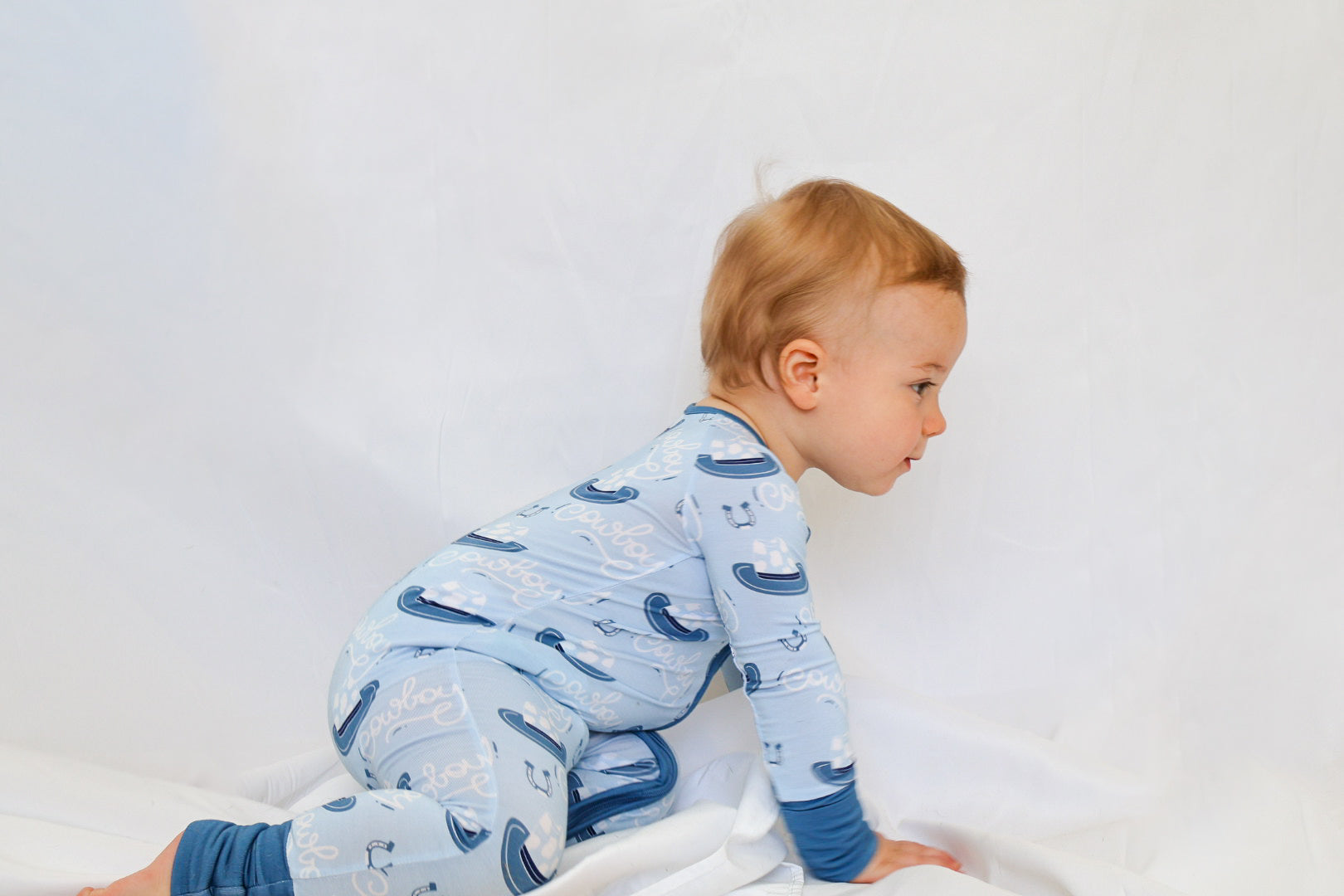 Cowboy Baby Romper