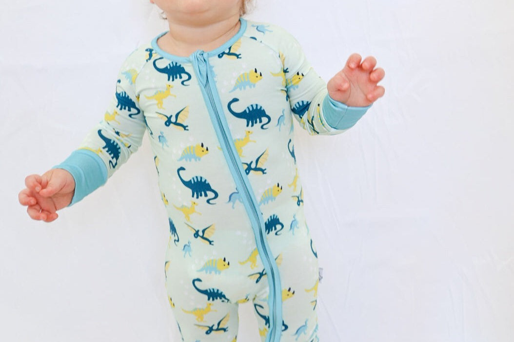 Dinosaur Rompers