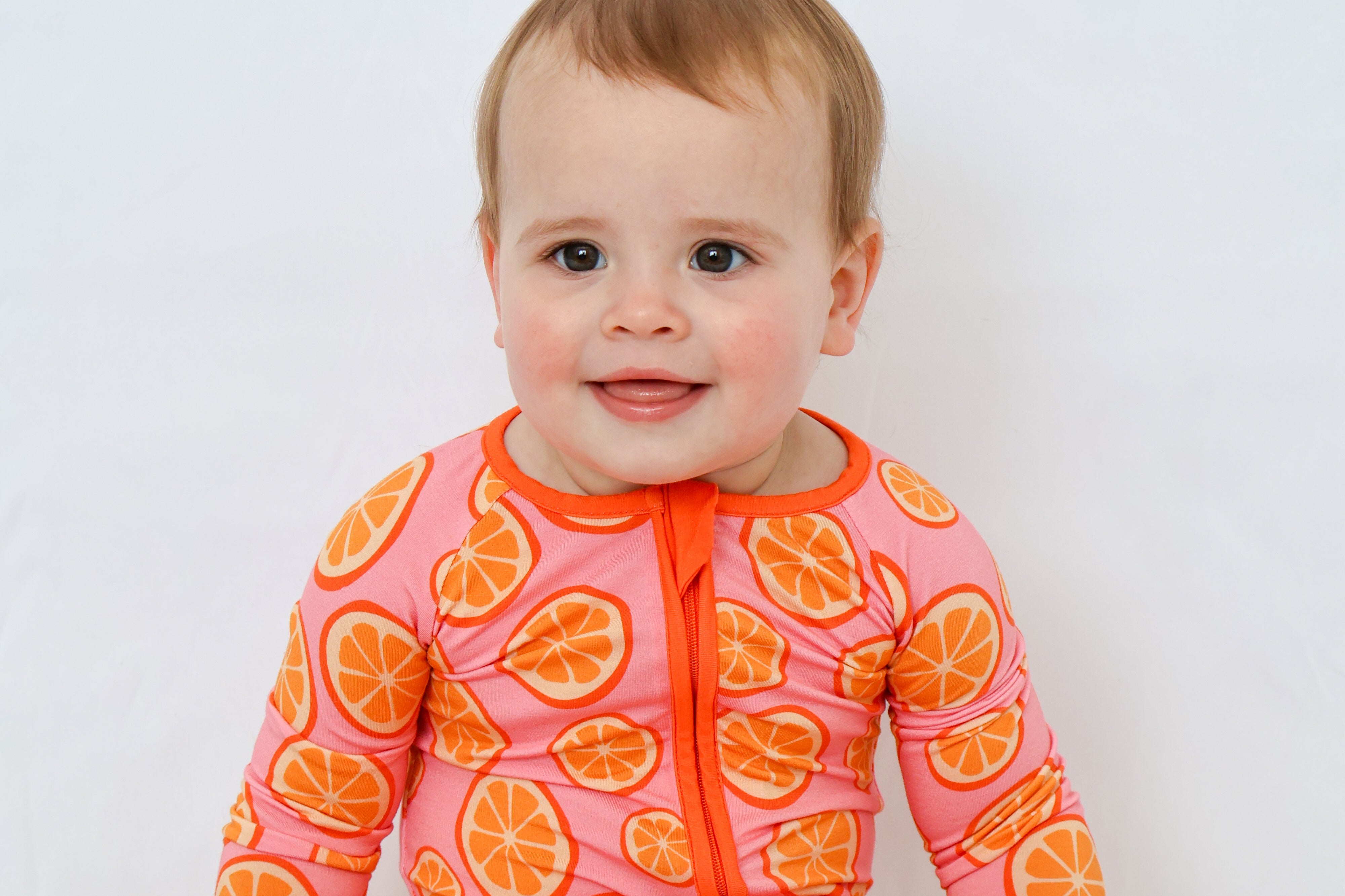 orange romper