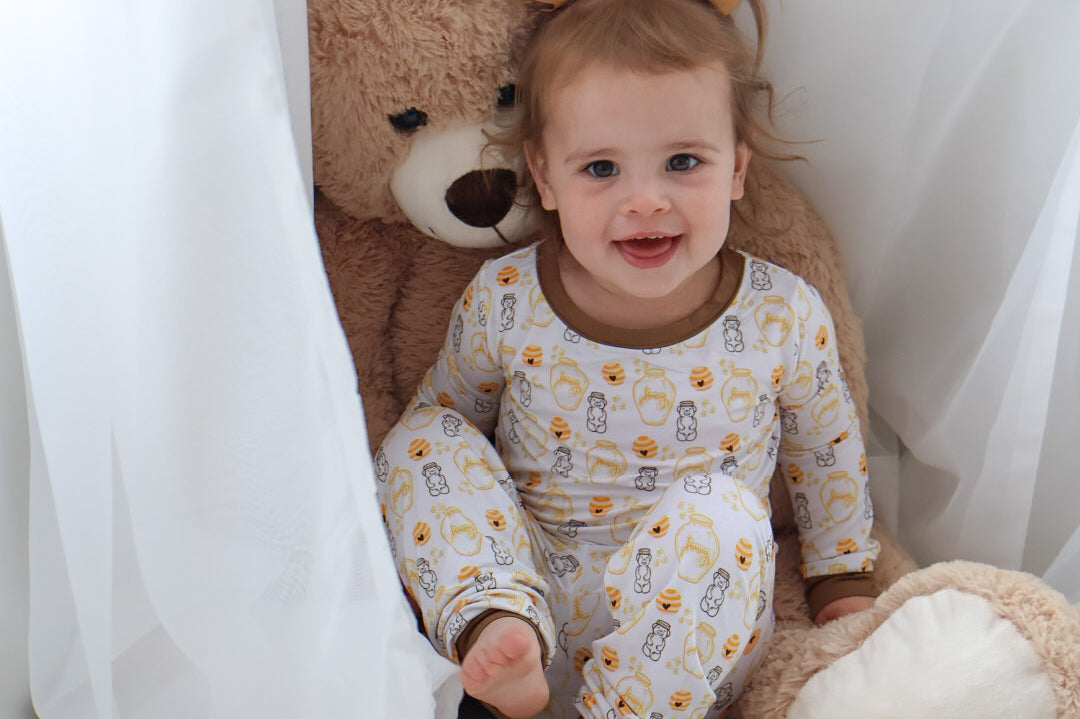 Honey Bear Pajama Set