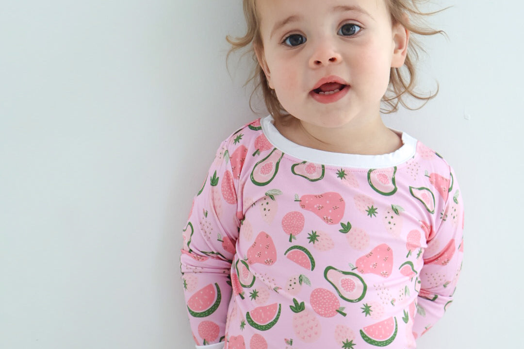 Pink Paradise Two Piece Pajama Set