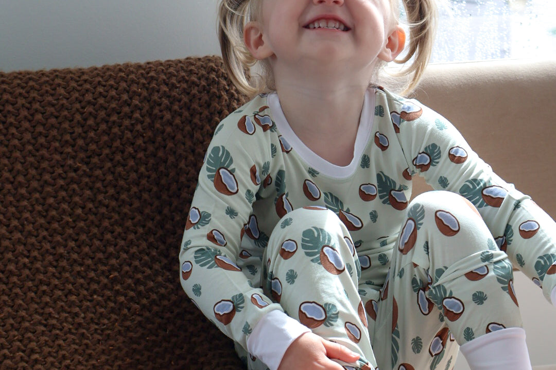 Coconut Two Piece Pajama Set