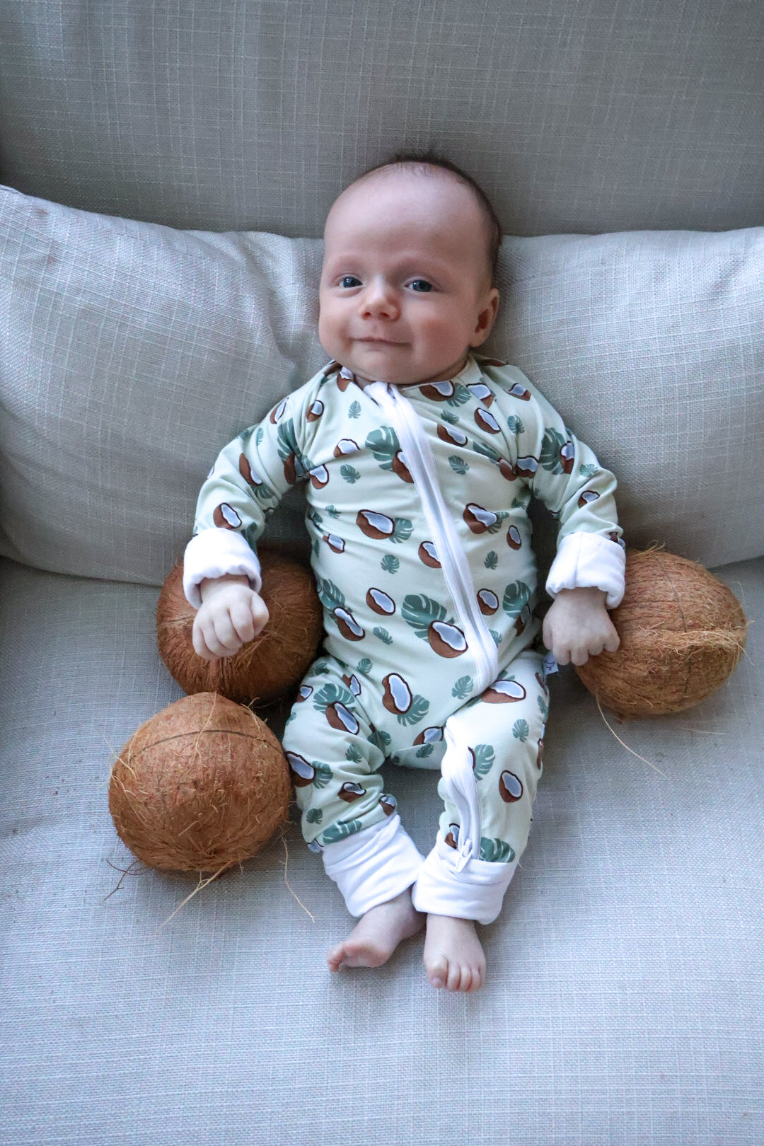 Coconut Romper | Stylish Coconut Rompers – Sleepy Ducks