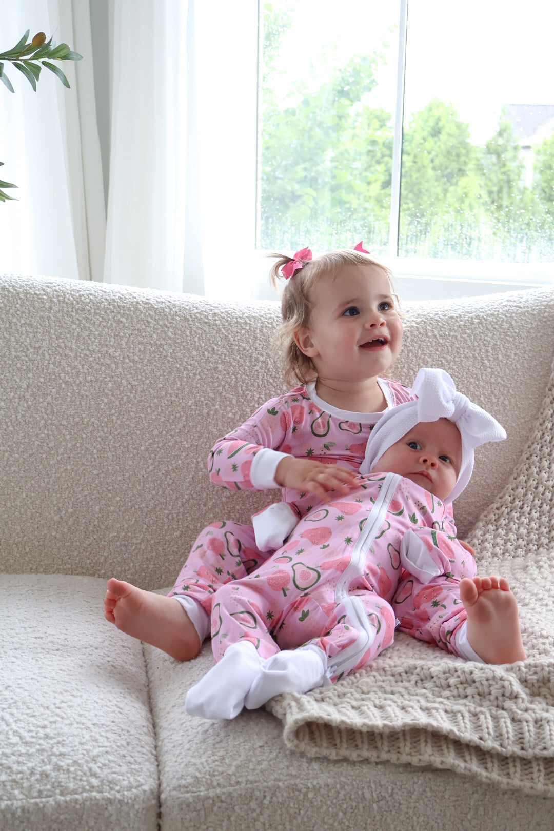 Baby Clothes Double Zipper Footie Pajamas Bring Baby Home